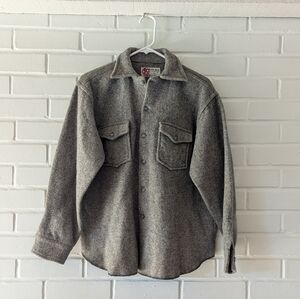 Black Bear Brand Outdoor Clothing Wool Shirt/Jacket